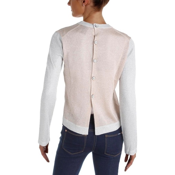 NWT Marc by Marc Jacobs Sheer Metallic Sweater - Picture 6 of 6